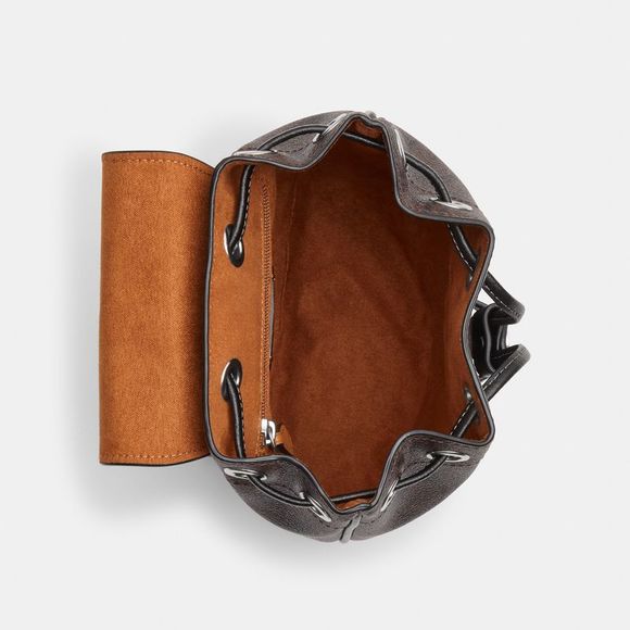 NWT Coach Outlet Amelia Convertible Backpack In Signature Canvas - Picture 3 of 6